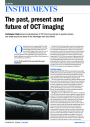 The past, present and future of OCT imaging