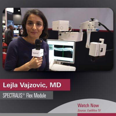 Dr. Vajzovic, Principal Investigator of SPECTRALIS Flex Module